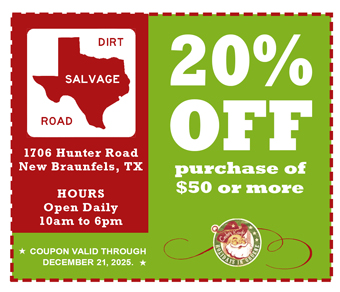 Texas Dirt Road Salvage